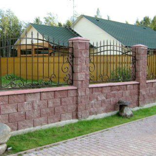 Кованый забор 13